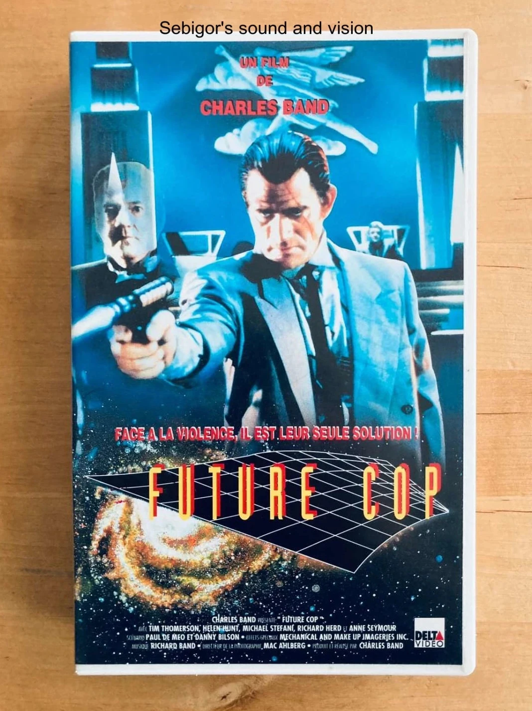 Cassette VHS Future Cop.